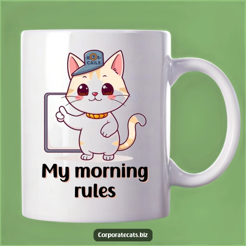 Funny Boss Cat Mug - Hilarious Empowerment Gift for Leaders and Cat Lovers