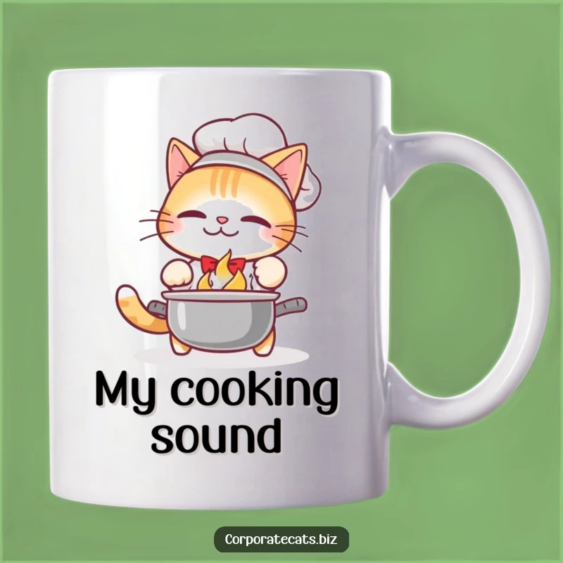 Funny Cat Chef Mug: Kitchen Catastrophe Feline - Perfect Funny Gift!