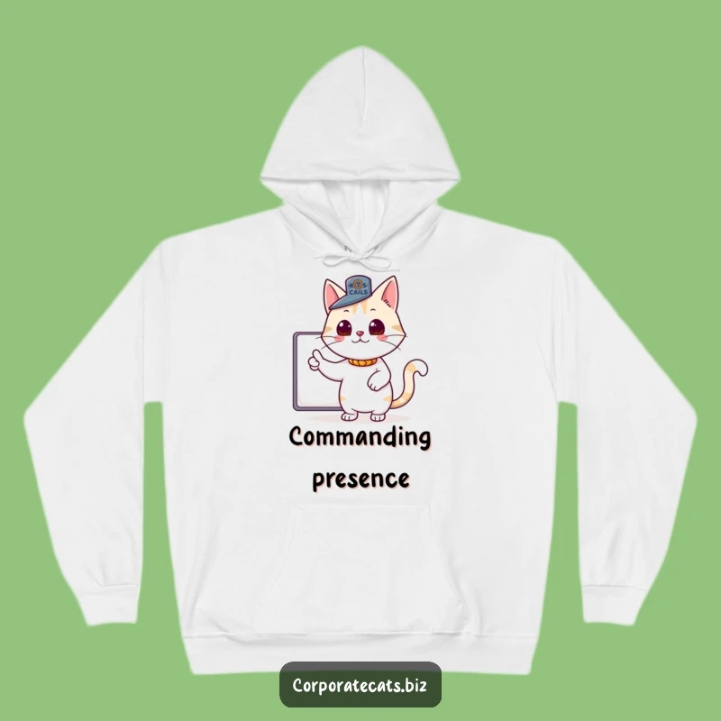 Funny Boss Cat Hoodie - Warm and Hilarious Apparel for the Top Cat