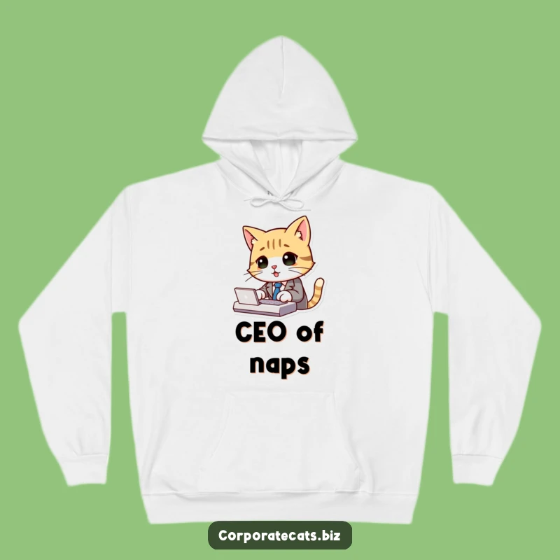 Funny Cat Business Hoodie: Stay Cozy and Chic with This Hilarious Gift