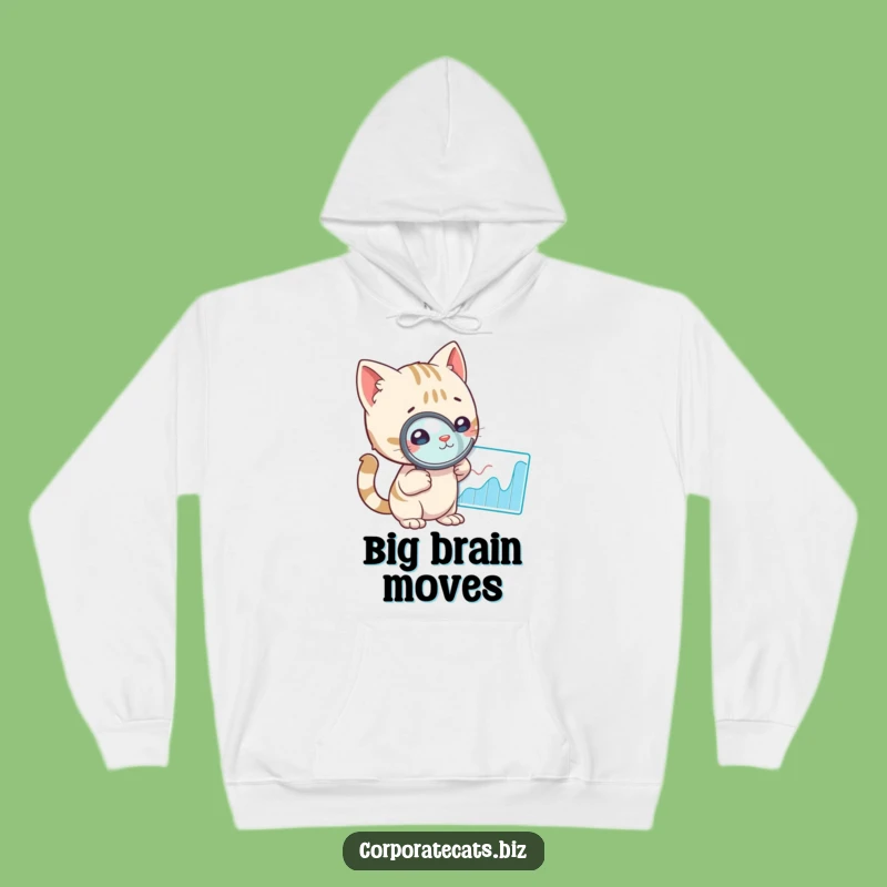 Funny Curious Cat Hoodie - Cozy Mystery Solver Gear Gift