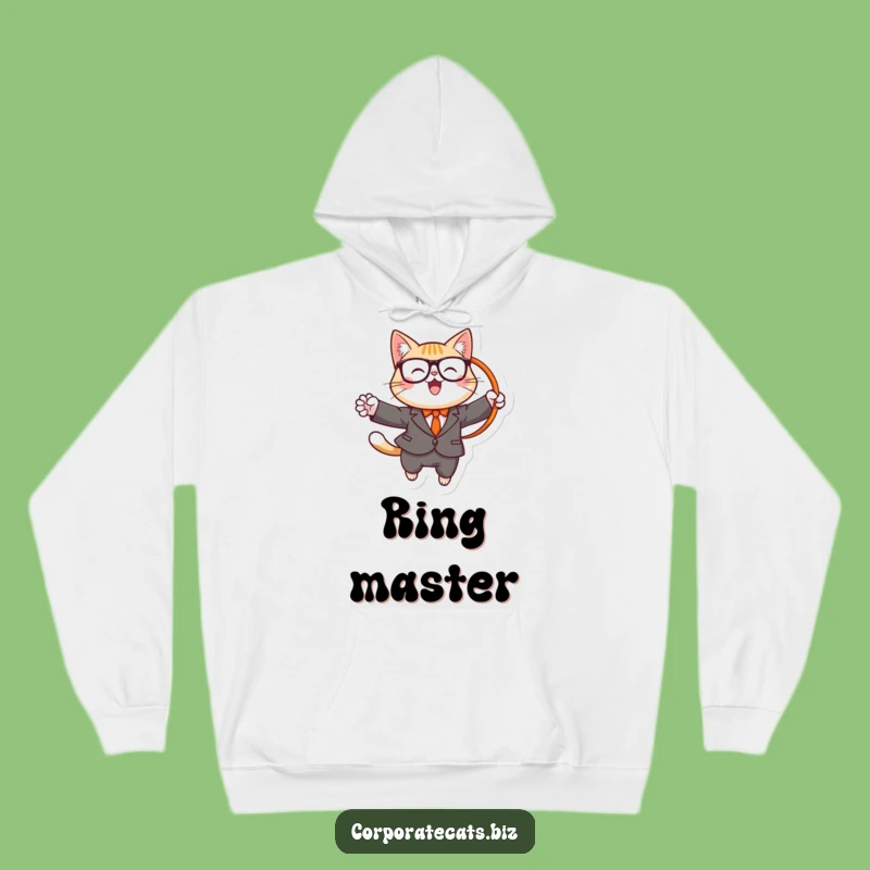 Funny Cat Performance Hoodie: Cozy and Comical Gift!