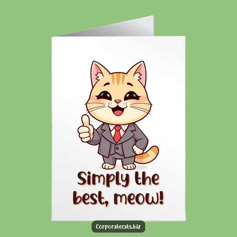 Free Printable Congrats Card: Top Cat - Funny Downloadable Gift for Big Wins