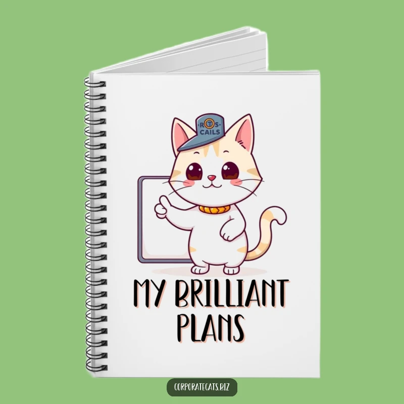 Funny Boss Cat Notebook - Hilarious Journal for Leaders and Planners