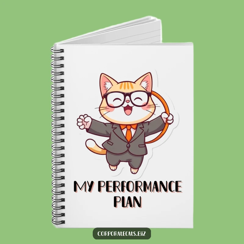 Funny Cat Performance Notebook: Hilarious Gift for Ideas!