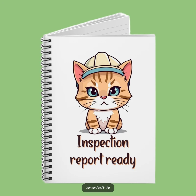 Funny Hard Hat Cat Notebook: Hilarious Journal for Project Ideas & Notes