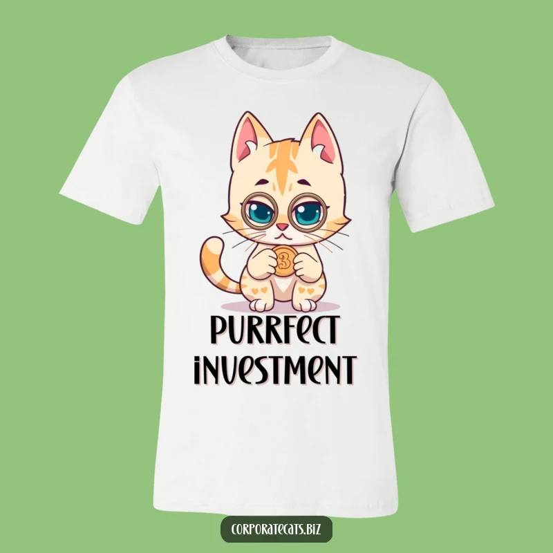 Funny Cat Detective T-Shirt: Solve the Case in Hilarious Style